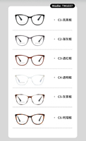 Nouvelles Lunettes Tendance 2026 pour Femme, Style Œil de Chat Européen, Monture Transparente Vintage Décorative, pour Verres de Prescription