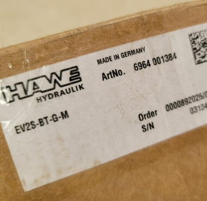 Amplificateur proportionnel électronique HAWE EControl EV2S-CAN-BT, module de commande CAN-Bus, connecteur hydraulique - Product Image 4
