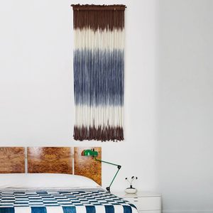 Décoration murale en macramé personnalisée, teinte à la main, moderne, faite à la main, 100% coton, décoration artistique pour chambre d'enfant, chambre à coucher, salon, anniversaire - Product Image 6