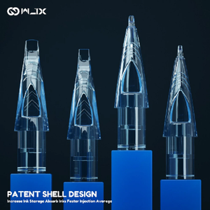 Gran oferta 2024 tatuaje un equipo de aguja corporal línea de corte conjunto de niebla aguja de fila de una sola vez tatuaje de aguja redonda cerrada especial - Product Image 1