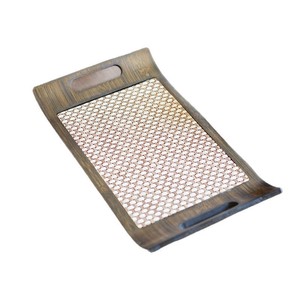 Wooden Serving <b>Tray</b> With Handle For Tea And Dessert Storage 3 Sizes Available - Product Image 5