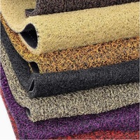 Alfombra de PVC en Espiral con Hilo de Seda, Grado A (0.9-1.1mm) y Grado B (0.4-0.6mm), Fácil de Instalar, MOQ 200m², para Vestíbulos Comerciales, Entradas y Separaciones