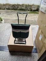 XFY Banc de jardinage moderne robuste pliable en EVA avec poignées pour s'agenouiller et s'asseoir Modèle 3389