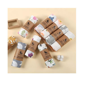 ผ้าห่มผ้ามัสลินสำหรับเด็กผ้าฝ้ายออร์แกนิกลายสัตว์4ชั้น200TC สไตล์ยุโรปอเ<span class=keywords><strong>ม</strong></span>ริกันทุกฤดู - Product Image 1