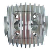 Pièce de moteur de vélo à essence ZEDA-Dual CNC, culasse rouge CDI Z4C, double bougies d'allumage, 2 temps
