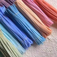 Fabriek Diy Ambachtelijke Benodigdheden Pijpreinigers Kinderen Educatief Speelgoed Kleurrijke Fuzzy Chenille Stengels Voor Kunst Decoraties