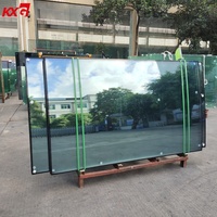 Verre de construction réfléchissant double vitrage verre isolant mur-rideau fenêtre personnalisée bon prix verre bombé