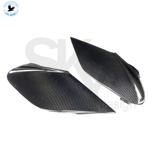 <span class=keywords><strong>FF</strong></span> 488 nueva ventilación lateral de fibra de carbono para <span class=keywords><strong>Ferrari</strong></span> 488 GTB Spider Dry fibra de carbono guardabarros lateral trasero rejillas de ventilación Clips de parachoques incluidos - Product Image 5