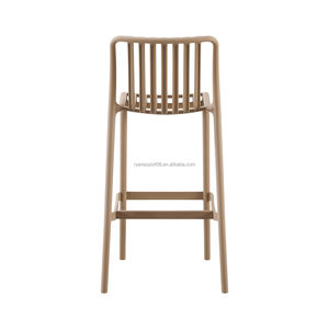 Meilleure vente <span class=keywords><strong>Tabouret</strong></span> <span class=keywords><strong>de</strong></span> <span class=keywords><strong>bar</strong></span> extérieur à hauteur <span class=keywords><strong>de</strong></span> comptoir en plastique pp <span class=keywords><strong>taupe</strong></span> - Product Image 3