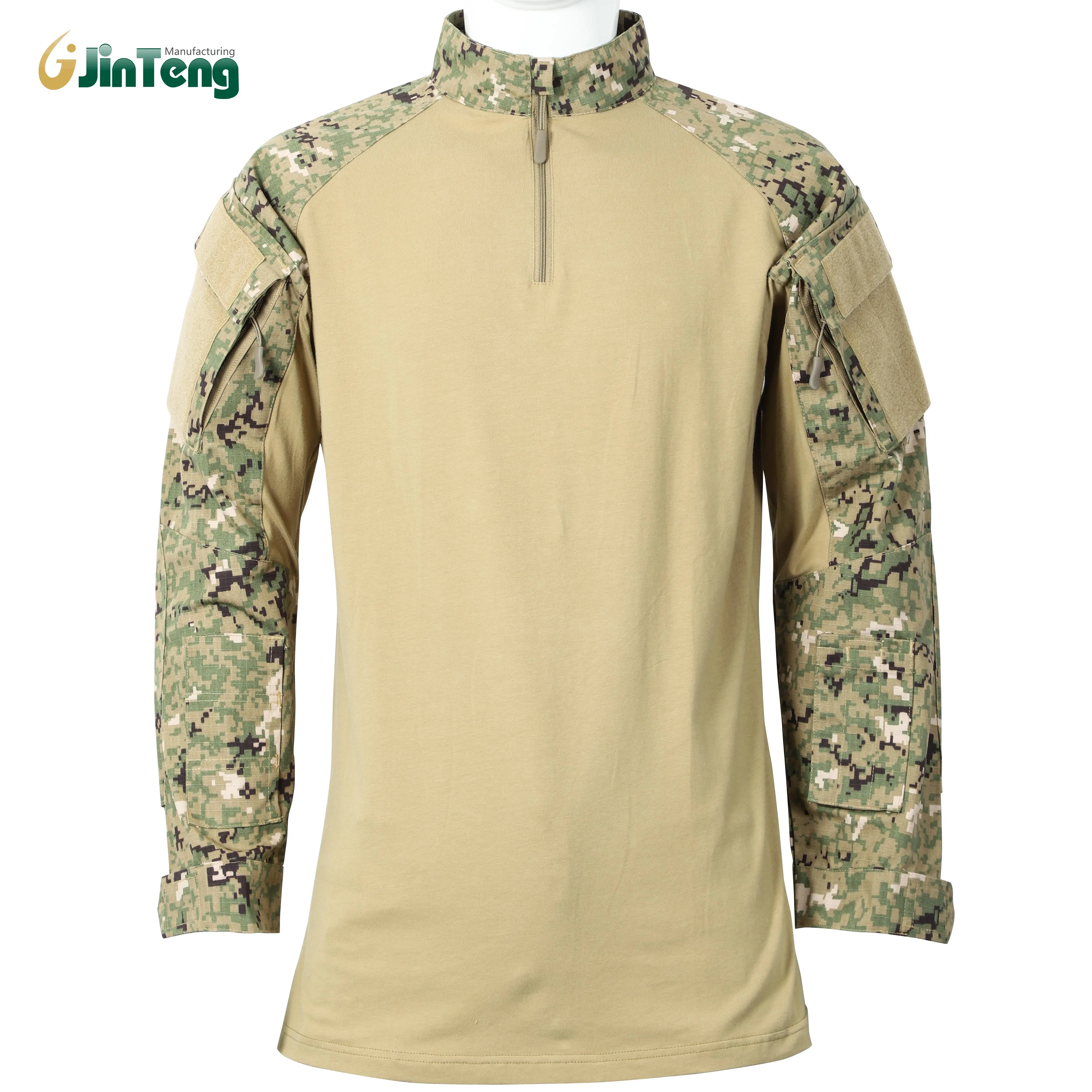 구매 10 Got One 무료 배송 경찰 전투 전술 셔츠 군사 위장 유니폼 남성 셔츠