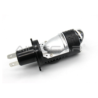 AILECAR Mini projecteur LED double lentille ampoule de phare D2C 45W 6000LM 12V Système d'éclairage automobile universel