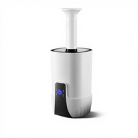 Humidificateur industriel à ultrasons avec fonction de minuterie, idéal pour la maison, les pépinières, les restaurants, les ateliers, faible bruit (36 dB), capacité de 10 L