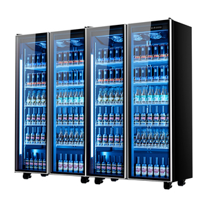 Thương mại hàng đầu LCD ánh sáng duy nhất đôi 2 3 Glass <span class=keywords><strong>Cooler</strong></span> Mini Tủ đông cửa kính hiển thị tủ lạnh tủ lạnh rượu vang - Product Image 1