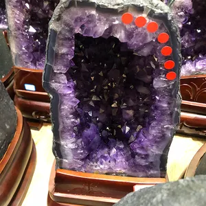 Groothandel Hoge Kwaliteit Natuurlijke Paarse Crystal Braziliaanse Uruguay Amethist Geode