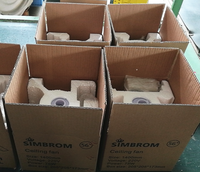 Ventilateur de plafond électrique à installation au plafond de 48 et 56 pouces, alimentation électrique, 3 pales en métal