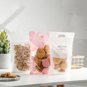 Impresión personalizada de fábrica, paquete de alimentos con sellado térmico, patatas fritas de yuca, piruleta, pastel, postre, almendra, gofres, <span class=keywords><strong>bolsa</strong></span> de embalaje para hornear con logotipo - Product Image 2