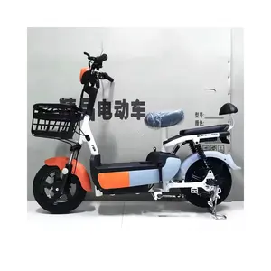 2023 작은 오토바이 전기 자동차 당나귀 오토바이 전자 자전거 48v 업그레이드 새로운 표준 350W 작은 남성 여성 전기 자전거