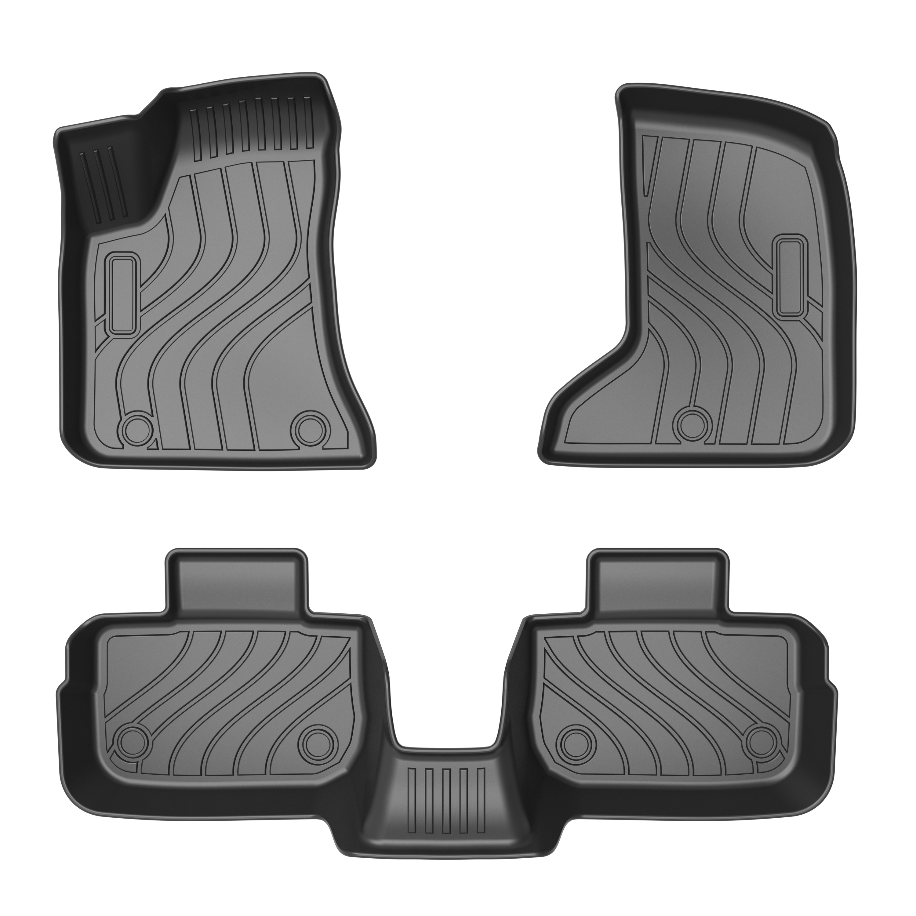 NEW LEXUS 4 Pcs FLOOR MAT SET RX350 RX450 2016-2021 Black CARPET