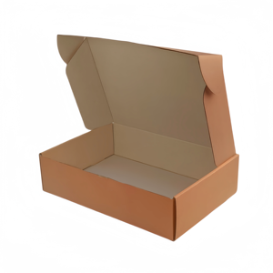Caliente de lujo grande blanco Kraft rígido desvanecimiento Rosa ropa plegable peluca zapato caja de correo de cartón para envío embalaje de correo - Product Image 6