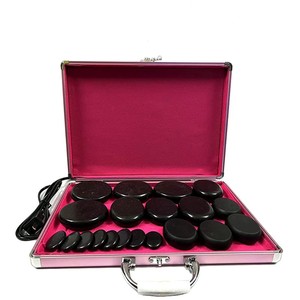 Ensemble de massage aux pierres chaudes pour le corps, divers modèles, en stock - Product Image 1