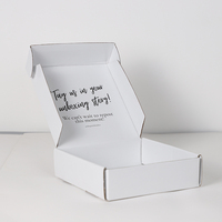 Boîte d'abonnement de mariage en carton ondulé avec logo personnalisé boîte d'expédition d'emballage britannique pour t-shirts rasoir extensions de cheveux de sac à main de beauté