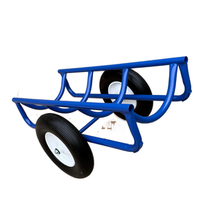 Heavy Duty 500kg Steel Frame Oil Drum Trolley Pneumatic Wheels <strong>Mover</strong> Cart for <strong>Storage</strong> 500kg Capacity Cylinder Cart - Product Image 4