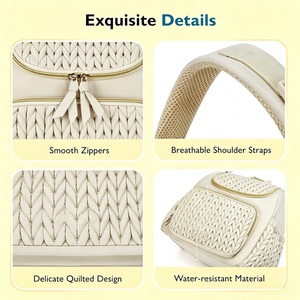 Sac à dos à langer élégant en polyester avec matelas à langer et sangles <span class=keywords><strong>de</strong></span> poussette, sac <span class=keywords><strong>de</strong></span> maternité <span class=keywords><strong>de</strong></span> voyage, vente en gros, directement <span class=keywords><strong>de</strong></span> l'usine - Product Image 5