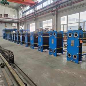 Trocador de calor customizável ultra grande da placa do poder, transferência térmica durável, resistente à corrosão, e eficiente - Product Image 2