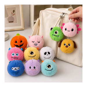 Juguete Sensorial de Peluche Resiliente con Diseño de Animalitos de Dibujos Animados, Paquete de Doce Unidades, Accesorio Flexible para Mochila, Paquete de Premios para Carnaval - Product Image 6