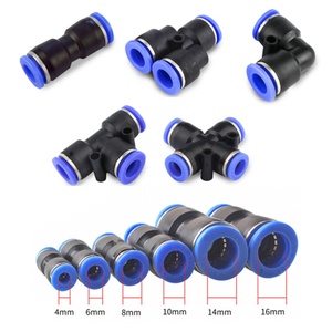 4mm Straight Plastic <b>Quick</b> Release Connectors Air Line Pneumatic <b>Quick</b> <b>Connector</b> Fittings Kit Push to Connect Fittings - Product Image 3