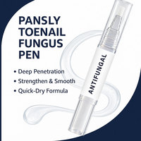 Soin antifongique et antibactérien pour les ongles à base de plantes, réparateur pour ongles gris, à l'acide undécylénique, liquide à absorption facile