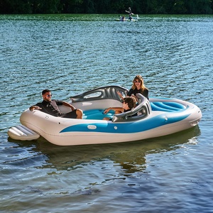 Bote Inflable de PVC para 6 Personas, de Lujo, para Entretenimiento, Ocio, Fiestas, Cruceros, Isla Flotante - Product Image 1