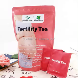 Thé Détox Personnalisé pour la Fertilité Naturelle des Femmes pour Tomber Enceinte, une Tisane à Base de Plantes pour la Préconception et la Grossesse Féminine - Product Image 1