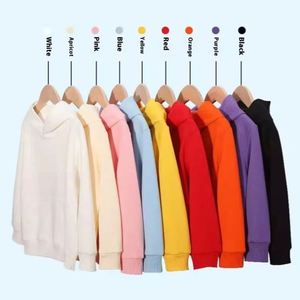 Sudadera con Capucha de 320G al por Mayor, Abrigo de Color Sólido para Jóvenes y Niños, Sudadera con Capucha de Algodón para Otoño - Product Image 1