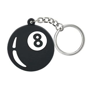 Wholesale Pvc Key Chain <b>Cartoon</b> Football Pendant Creative Pendant Bag Gift Key <b>Ring</b> - Product Image 4