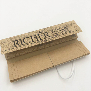 Papel de Liar Natural Ecológico con Banda Elástica, Tamaño King Size Slim, Papeles de Fumar Sin Refinar con Puntas - Product Image 3