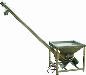 AT-T silo d'alimentation à vis vibrante de type est équipé d'un vibrateur pour faciliter l'alimentation et d'une vis d'alimentation - Product Image 1