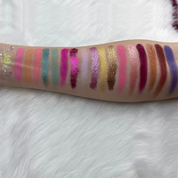 Fournisseur fiable, palettes de fards à paupières nude hautement pigmentées, bon marché, personnalisées, marque privée, maquillage vegan.