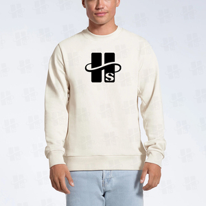 Sudadera con Capucha de Corte Regular de Alta Calidad al por Mayor, Sudadera de Algodón con Felpa Francesa, Sudadera Personalizada con Cuello Redondo Bordado para Hombre - Product Image 3