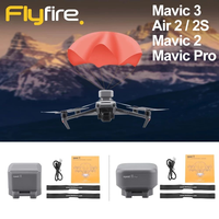 Système de parachute réutilisable Manti 3 Plus pour quadricoptères, déploiement automatique, protection légère et sécurisée