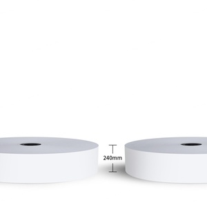Vente directe de rouleaux géants d'étiquettes PP autocollantes, matière première pour l'impression d'autocollants, film acrylique blanc brillant - Product Image 4