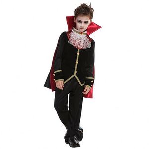 Costume de Comte Vampire pour Halloween pour Garçons, Ensemble de Vêtements d'Halloween pour Enfants 4ourcostumes - Product Image 4