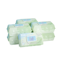 Tisu Basah Toilet Biodegradable Beraroma Tubuh, Tisu Basah Toilet 99,9% Air Murni RO, Tisu yang Dapat Dibuang di Toilet untuk Dewasa