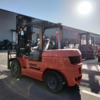 Montacargas Diésel Mitsubishi FD50 de 5 Toneladas con Motor Chery para Uso en Construcción y Agricultura, Altura Máxima de Elevación 3000 mm