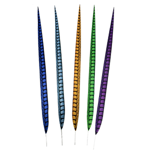 <strong>White</strong> Plumas Long Tail Artificial <strong>Pheasant</strong> Feather for Party Carnival Home Wedding Vase Holiday Decor DIY Craft Costume - Product Image 2