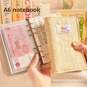 A3 vải in máy tính xách tay cho gia đình quản lý tài chính xách tay hàng ngày chi tiêu thu nhập kế toán Loose-Leaf cuốn sách - Product Image 1