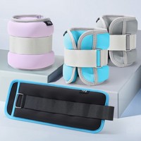 Ensemble de poids réglables en néoprène pour chevilles et poignets, personnalisables, avec fermeture auto-agrippante, pour l'entraînement de force (vente en gros)