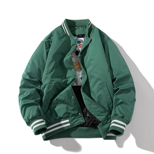 Stand Zipper Formal Winter <b>Jacket</b> for Men and Women <b>Warm</b> Comfortable 100% Cotton <b>Waterproof</b> Windproof Logo Customizable Front - Product Image 6