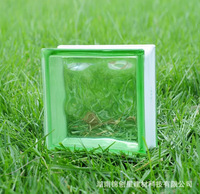 Prix usine fabrication fine Construction de bâtiments carré creux brique de verre bloc de verre cristal