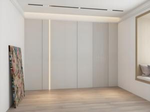 Hiện đại không thấm nước Than Tre Panel tường; nhanh chóng cài đặt TV nền tường; khách sạn căn hộ vật liệu trang trí - Product Image 2